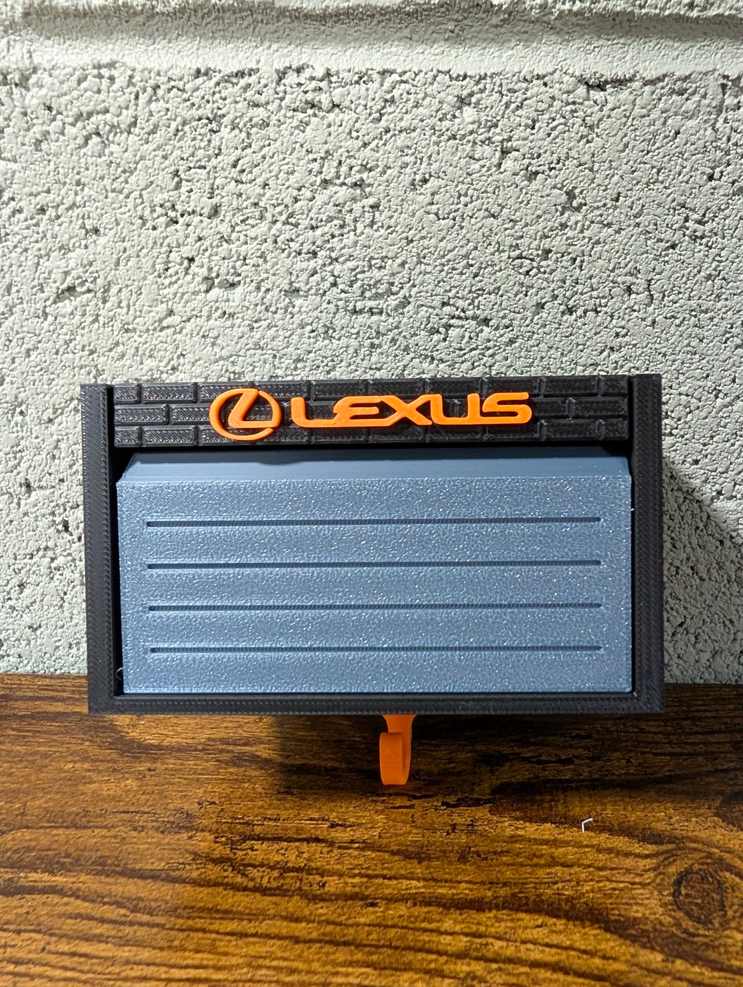 3D Printed Garage Key Hooks